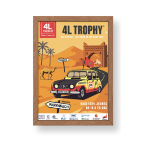 Affiche officielle 4L Trophy 2026