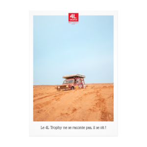 Carte postale 4L Trophy