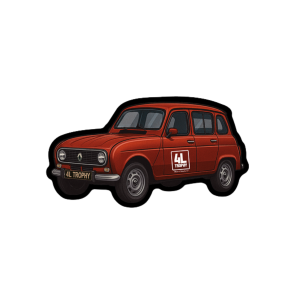 Magnet 4L Trophy – Modèle 4L