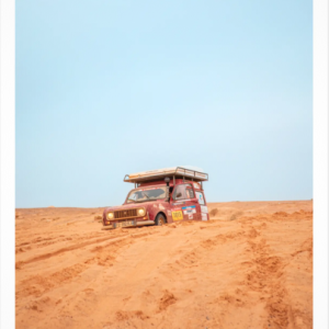 Carte postale 4L Trophy