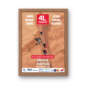Affiche officielle 4L Trophy 2025